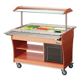 125502 Tablettrutsche 1 Stück (für eine Seite) zu Gastro Buffet T, GN 3 x 1/1 Produktbild 2 S