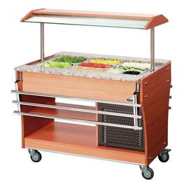 125502 Tablettrutsche 1 Stück (für eine Seite) zu Gastro Buffet T, GN 3 x 1/1 Produktbild 3 S