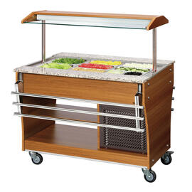 125502 Tablettrutsche 1 Stück (für eine Seite) zu Gastro Buffet T, GN 3 x 1/1 Produktbild 7 S