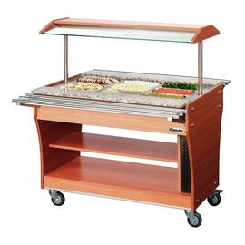 125502 Tablettrutsche 1 Stück (für eine Seite) zu Gastro Buffet T, GN 3 x 1/1 Produktbild 4 S