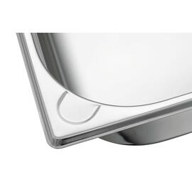 GN Behälter GN 1/1 x 100 mm BASIC LINE Edelstahl Produktbild 3 S