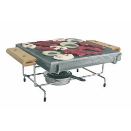 Grillstein Rechaud mit Gestell L 355 mm x 265 mm H 135 mm Produktbild