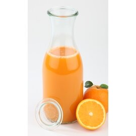 Weck-Flaschen à 1000 ml mit Auflagedeckel 6 Flaschen | 6 Deckel Produktbild