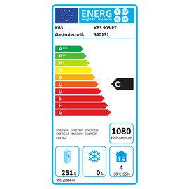 Pizzatisch KBS 903 PT | 400 ltr | 3 Volltüren Produktbild 22 L