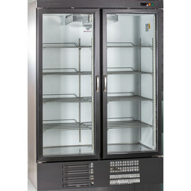 Kühlschrank KU 1200 G mit 2 Glas-Drehtüren | Umluftkühlung 1201 ltr Produktbild 3 S