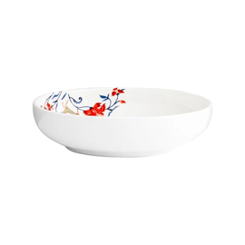 Bowl RED GARDEN 0,4 ltr Bone China weiß | rot Produktbild