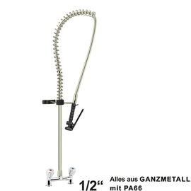 Geschirrspülbrausegarnitur 1/2" Zweiloch Zweigriffmischer Produktbild